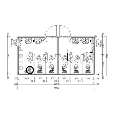 Sanitární modul 106